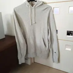 Champion グレー フード付きパーカー