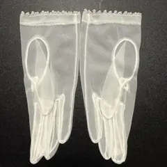 ウエディング グローブ パール