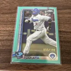 topps chrome 2025 中田翔　199シリ