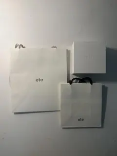 ete ショップ袋 ギフトボックス セットのサムネイル