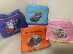 ディズニー　カプセルトイ　エコバッグ　全4種　コンプリートセット