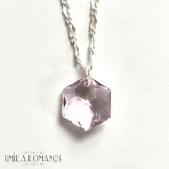 に*し様 SALE！ ピンク の ホワイトネックレス ★ ハンドメイド