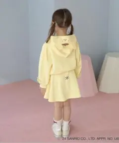 ポムポムプリン セットアップ パーカー スカート