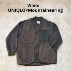 uniqlo white mountaineering フリースジャケット