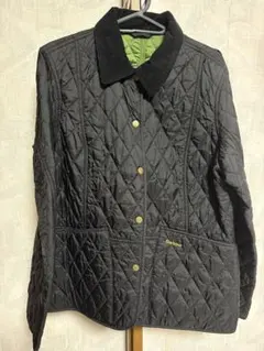 Barbour キルティングジャケット ブラック UK 16