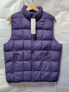 UNIQLO パープル パフテックベスト Mサイズ
