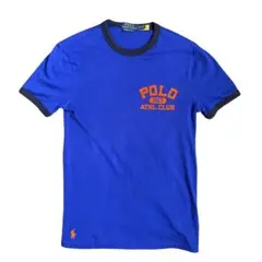 ポロ ラルフローレン リンガーネックＴシャツ ポニー 刺繍ロゴ リンガーT