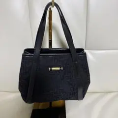 LONGCHAMP ブラック トートバッグ