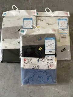 メッシュ肌着 ノースリーブ90サイズ 4枚セット✖️3セット
