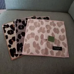 kate spade タオルハンカチ3枚セット