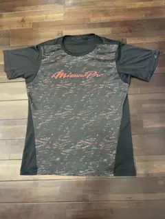 ミズノプロ　Tシャツ　半袖　ブラック　Oサイズ