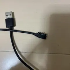 USB マグネット式 スマートウォッチ充電ケーブル ブラック