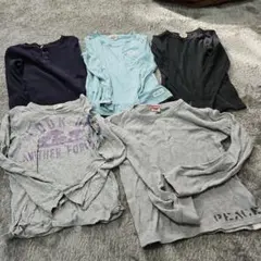 長袖シャツロンティ 5枚セット　無印　F.O.KIDS　ディラッシュ等130cm