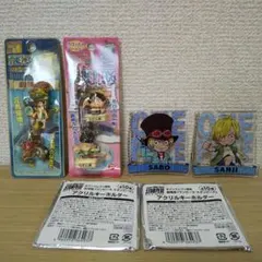 ワンピース セブンイレブン限定 アクリルキーホルダー 等セット