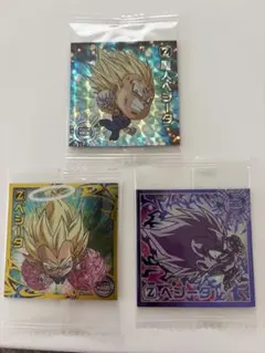 ドラゴンボールシールウエハース セット売り　ベジータ•魔人ベジータ