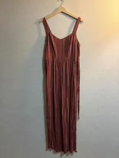 American Eagle ストライプ サロペット Lサイズのサムネイル
