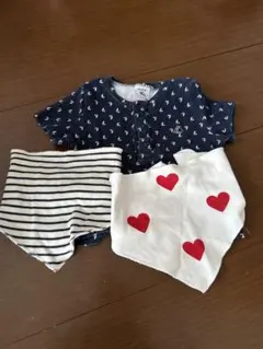 プチバトーTシャツスタイ