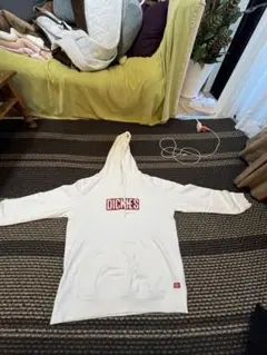 Dickies フード付きパーカー L ホワイト