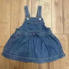 BabyGAP ベビーギャップ　デニム　ジャンパースカート　70cm