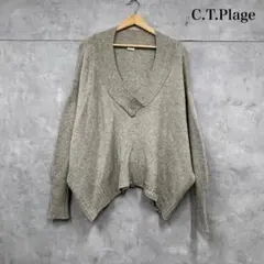 C.T.plage シーティー　プラージュ デザインニット　ヤクウール　N295のサムネイル