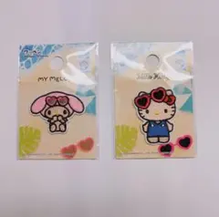 サンリオ 日焼け ワッペン キティ マイメロ