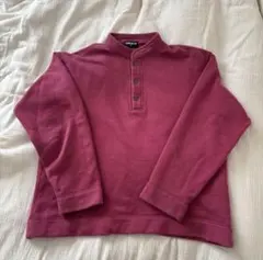 90s old uniqlo ハリケーントップ スウェット ピンク M y2k