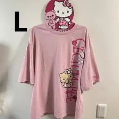 CECIL McBEEセシルマクビー×ハローキティ コラボTシャツ ピンクL半袖のサムネイル
