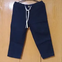 春夏　メンズ　ネイビー イージーパンツ