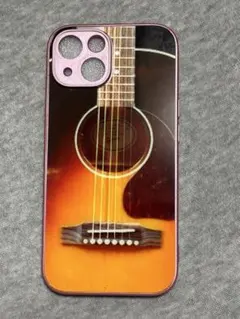 iPhone15用ケース ギブソンJ45風