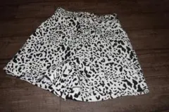 美品 SLYヒョウ柄キュロット ショートパンツ　0