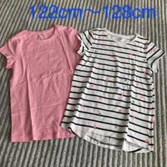 H&M☆120cmくらいTシャツ2枚セット