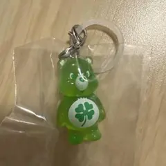 CareBears ケアベアクリアマスコットチャーム2★グリーン
