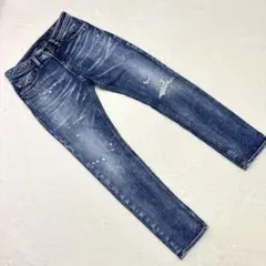 DIESELジョグジーンズ ダメージ加工 THOMMER-T イタリア製W28