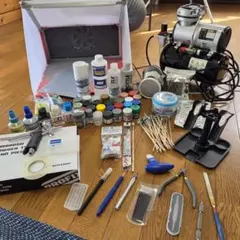 引退品　ガンプラ塗装セットのサムネイル