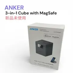 新品未使用　Anker 3-in-1 Cube with MagSafe