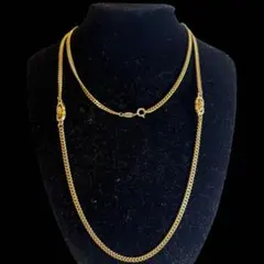 【美品　希少】Dior ネックレス ロゴ金具 ゴールド ロング ヴィンテージ