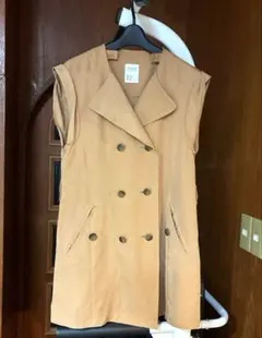 ベストPAGEBOYダブルボタン ジレ ベージュ