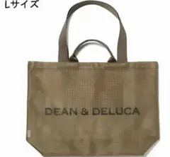 DEAN&DELUCAディーンアンドデルーカ　メッシュトートバッグ　ゴールド　Lのサムネイル