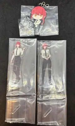 チェンソーマン　一番くじ　マキマ　アクリルスタンド　ラバーチャーム　3点セット