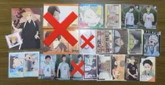 ハイキュー まとめ売り ブロマイド ポスカ クリアカード 宮侑 二口堅治 青城