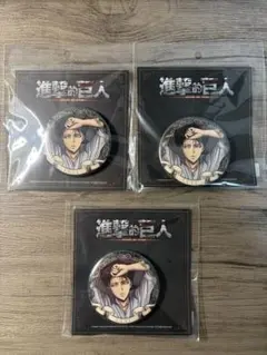 進撃の巨人　リヴァイ 誕生日祝い中国限定バースデー 缶バッジ