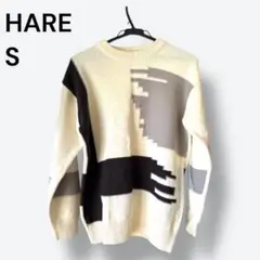 美品✨HARE（ハレ）デザインニットセーターのサムネイル