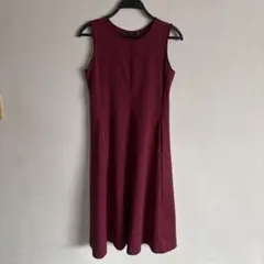 UNIQLO ウルトラストレッチノースリーブ ワンピース S