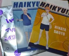 ハイキュー！！×マツキヨココカラ クリアファイル　日向翔陽　海光来海　ウルリス