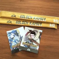 ゴールデンカムイ 麺や虎鉄 コラボステッカー2枚箸セット