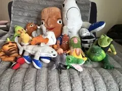 ニコロデオン【ラグラッツ】ビーンバッグぬいぐるみ( 9 インチ)他　５体セット ニコロデオン【ラグラッツ】ビーンバッグぬいぐるみ(9インチ) 他 5体