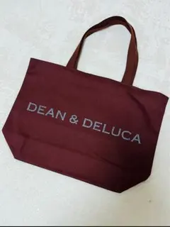 DEAN & DELUCA チャリティートートバッグ レッド　Lサイズ