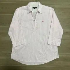 BURBERRY BLACK LABEL 7部丈シャツ サイズ3