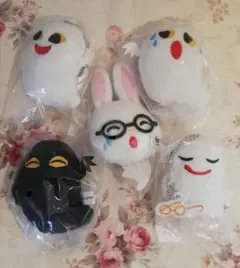 【全５種コンプ】めがねうさぎ ぬいぐるみ第４弾