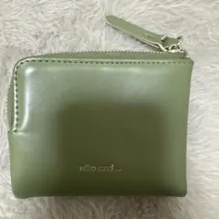 niko and ... グリーン2つ折り財布